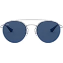 Ray Ban Στρογγυλά Παιδικά Γυαλιά Ηλίου Ασημί (RJ9647S 212/80 46)