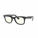 Ray Ban Wayfarer Unisex Γυαλιά Ηλίου Μαύρο Κοκκάλινο Σκελετό με Γκρι Φακό RB2140 901/5F
