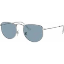 Γυαλιά Ηλίου Ray Ban Elon RB3958 Ασημί Μεταλλικός Σκελετός με Μπλε Φακούς (50/20/145)