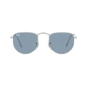 Γυαλιά Ηλίου Ray Ban Elon RB3958 Ασημί Μεταλλικός Σκελετός με Μπλε Φακούς (50/20/145)