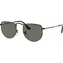 Ray Ban Elon Unisex Sunglasses — Black Metal Frame, Green Lenses (RB3958 002/58, 50/20/145)