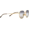 Ray Ban Jack Unisex Γυαλιά Ηλίου με Χρυσό Μεταλλικό Σκελετό και Πολύχρωμο Ντεγκραντέ Φακό RB3565 001/GD 51