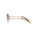 Ray Ban Aviator Unisex Γυαλιά Ηλίου RB3625 9202/3F 62mm Ροζ Χρυσό Μεταλλικό Σκελετό με Γαλάζιο Ντεγκραντέ Φακό