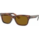 Ray Ban Mr Burbank Unisex Γυαλιά Ηλίου RB2283 954/33 — Καφέ ταρταρούγα κοκκάλινος σκελετός, καφέ φακοί (52/20/145)