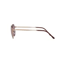 Ray Ban Jim Unisex Γυαλιά Ηλίου με Ροζ Χρυσό Μεταλλικό Σκελετό και Κόκκινο Polarized Καθρέφτη Φακό RB3694 9202/G9