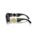Versace Unisex Γυαλιά Ηλίου με Μαύρο Κοκκάλινο Σκελετό και Γκρι Φακό VE4361 9787