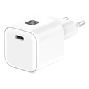 Techly Φορτιστής Χωρίς Καλώδιο με Θύρα USB-C 65W Power Delivery Λευκός (IPW-USB-G65C)