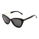 PRIVÉ REVAUX Hepburn 20S807 Women's Sunglasses (58/16/145) - Polarized Grey Lenses, Black Frame