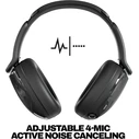 Skullcandy Hesh 540 ANC Wireless Over‑Ear Headphones, Active Noise Cancelling, THX Spatial Audio, Black