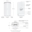 Ubiquiti Wave-AP-Gen2 Access Point Gen2 (PtMP 60 GHz, Wi‑Fi 6)