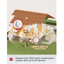 X-Sense FS31 3+1 RF Smoke Detector Set with Gateway (3× XS01-M, 1× SBS50)