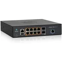 Cambium Networks EX2010-P (MX-EX2010PXA-E) – 8 x Gigabit RJ45 + 2 x SFP Unmanaged PoE Switch