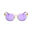 Levi's Unisex Sunglasses LV-1022-S-F74 (51/23/145) — Purple frame, Pink lenses