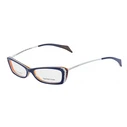 Alexander McQueen Women's Acetate Frame Sunglasses Blue (AMQ-4163-W0C)