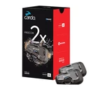Cardo Freecom 2X Ενδοεπικοινωνία Διπλή για Κράνος Μηχανής με Bluetooth