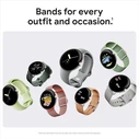 Google Strap with Silver Pin (Apple Watch 38/40/41/42mm)