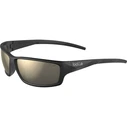 Bolle Cerber Unisex Sunglasses Black Acetate Frame Black Polarized Lens BS041007