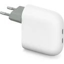 Φορτιστής Google Pixel 67W USB-C (GaN) — Τοίχου, 2x USB-C, Λευκό