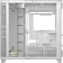 Corsair AIR 5400 LX-R RGB Gaming Midi Tower Κουτί Υπολογιστή με Πλαϊνό Παράθυρο Λευκό