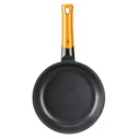 BRA Frying Pan Forged Aluminum 20 cm Black Orange