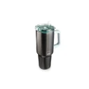 Ibili Handled Tumbler Θερμός Ανοξείδωτο 580ml Silver με Καλαμάκι και Λαβή
