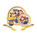 Stor Paw Patrol Boy Rescue Pups Dining Set 5 Pieces Non Slip Bicolor Premium