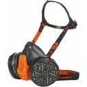 Climax Half-Face Respirator Mask with A1 Filters 756 Orange