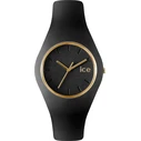 ICE Γυναικείο Αναλογικό Ρολόι 38mm με Μαύρο Καουτσούκ Λουράκι (ICE.GL.BK.U.S.13)