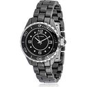 Time Force Women's Watch 31 mm Black Ceramic Bracelet - TF4184L01M