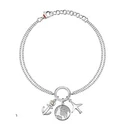 Sector Women's Stainless Steel Bracelet 20 cm SAKQ41