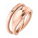 Breil Women's Gold-Plated Stainless Steel Ring TJ1966
