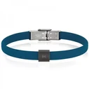Breil Ανδρικό Βραχιόλι από Δέρμα 20 cm TJ2404 (Μπλε)