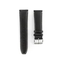 Tommy Hilfiger 679300720 Δερμάτινο Λουράκι Μαύρο 22mm