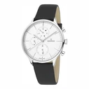 Kronos Men's Quartz Watch 46.5 mm Black Leather Strap K004.105.19