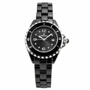 Γυναικείο ρολόι Kronos 853.8.52.19 — 34 mm, Μαύρο κεραμικό μπρασελέ