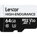 Κάρτα microSD Lexar High-Endurance 64GB U3 UHS-I 100MB/s