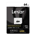 Κάρτα microSD Lexar High-Endurance 64GB U3 UHS-I 100MB/s