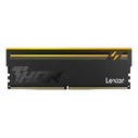 32GB Lexar THOR 2.0 6000 CL38 1.3V DDR5 Μνήμη (2 x 16GB) με ψύκτρα και RGB, Μαύρο