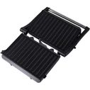 JOCCA Panini Grill 2 Slices 1000W Black