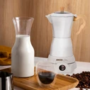 JOCCA Electric Italian Coffee Machine Nature Line White