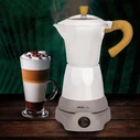 JOCCA Electric Italian Coffee Machine Nature Line White