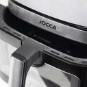 JOCCA Air Fryer Digital 9L Double Resistance and Window 2200W Black