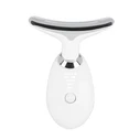 Facial and Neck Beauty Device JOCCA Pulsed Light Neck and Face Massager with 3 Modes White
