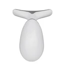 Facial and Neck Beauty Device JOCCA Pulsed Light Neck and Face Massager with 3 Modes White