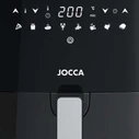 JOCCA Digital Air Fryer 5L 1450W Black