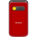 AIWA Τηλέφωνο Flip Style Dual SIM Κόκκινο