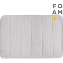 InnovaGoods Αντιολισθητικό Πατάκι Μπάνιου Memory Foam V0101048 Εκρού 40x60εκ.