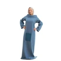 InnovaGoods Individual Full Body Blanket with Central Pocket Faboulazy