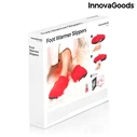 InnovaGoods Microwavable Slippers Red