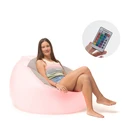 Inflatable Chair InnovaGoods Chight with Multicolor LED and Remote Control